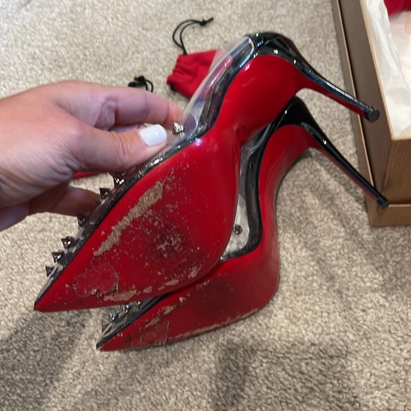Christian Louboutin collacluo 100 PVC/Patent - Picture 6 of 11